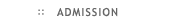 Admission for the Convocation Ceremony